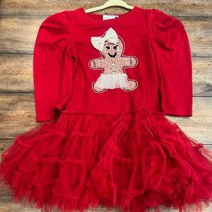 Ooh la la couture! Size 6, gingerbread dress.